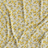 Yellow Wholesale Printed Fabric For Kurti